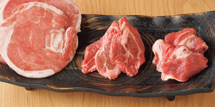 オススメ ラム3種盛り