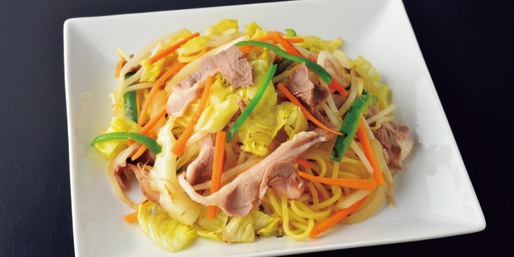 オススメ ラムの塩焼きそば